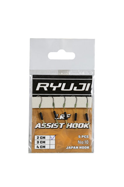 RYUJI LRF HIRSIZ ASSIST HOOK İĞNE NO:10, 4CM (5 ADET)