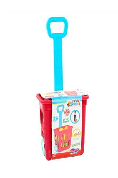 Banadabak Toys Bp-650 Çekmeli Alışveriş Sepeti Meyveli Küçük 8 Parça 18M+ (1 ...