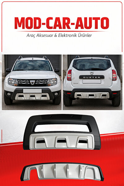MODxAUTO Dacia Duster (2010-2017)Uyumlu Ön Arka Koruma İTHAL