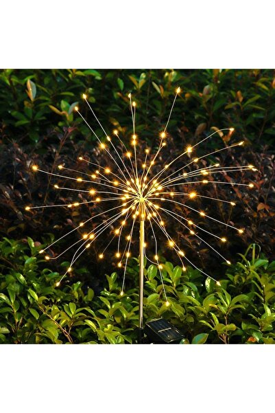 E-ANAMAG Ηλιακά Φωτιστικά Εξωτερικού Χώρου Starburst με Στύλο (Σετ 2 τεμαχίων...