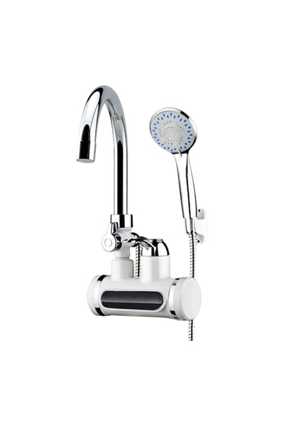 E-ANAMAG Ηλεκτρική Βρύση Ντους, Επιτοίχια, με Οθόνη.