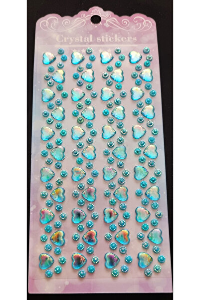 Modellino Kristal Sticker Charm Giraffe Yapışkanlı Choker Sticker Çıkartma Hı...