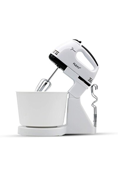 flexy ® Turbo Hand Mixer from Germany with 7 Speeds, 250W Power, 2 Beaters, 2...