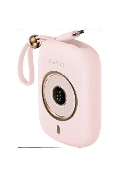 Havit Baterie externă HVPWB-PB5214-PK, 35W, 10.000mAh, 1x USB-C Roz