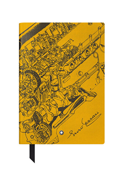 Montblanc Great Characters Enzo Ferrari Giallo Modena-Astarlı Küçük Not Defte...