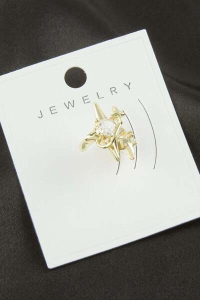 Generic Brand Star Zircon Stone Cartilage Earring 1 Piece
