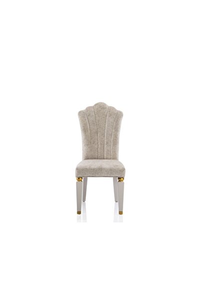 Midas Furniture VELVET DINING CHAIR BEIGE