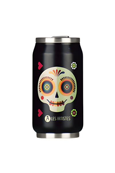Les Artistes Paris Isı Yalıtımlı Kutu Çelik Termos 280ml Sugar Skull