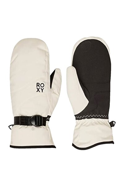 Roxy JETTY SOLID W SNOW MITTENS WHISPER WHITE