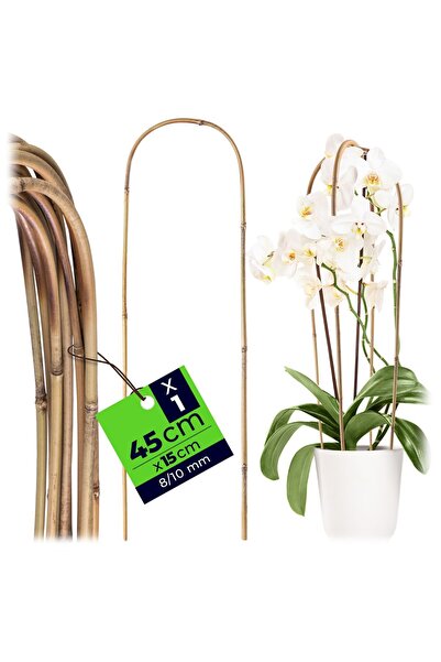 KADAX Suport arcuit din bambus, 45 x 15 cm, 1 bucată