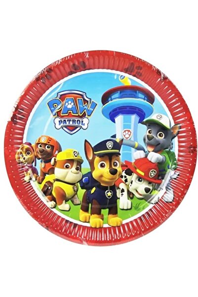 parti show Paw Patrol Karton Tabak 8 Adet