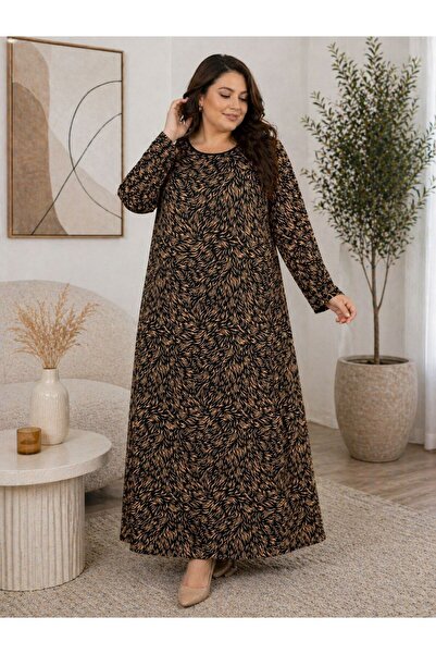 THEBEK Women's Viscose Battal Summer Dress