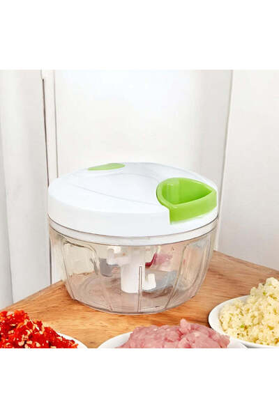 OEM Mini Manual Chopper with Cord - Fast and Efficient Vegetable Chopper