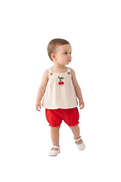 Efemkids 9/24 Aymüslin 2-Piece Baby Girl Set Newborn Summer Baby Set
