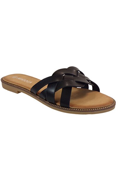 OEM Bagiota Shoes Γυναικείες Παντόφλες LS-063 Μαύρο