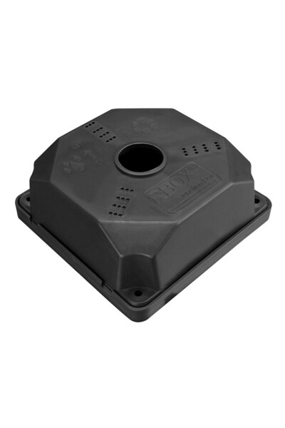 jedel SİYAH RENK KARE 10x10 KAPAKLI BUAT 200 ADET