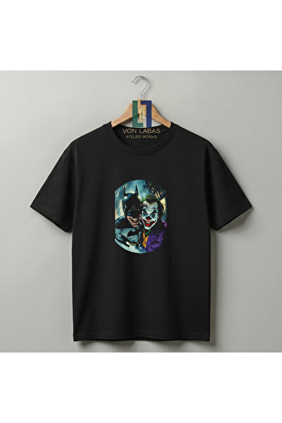 Grafftee Clothing Μπλουζάκι Unisex Premium με στάμπα Joker ειδικής σχεδίασης