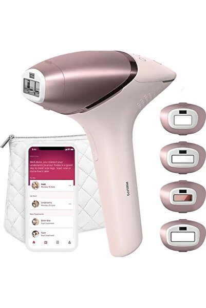 Philips En Hızlı Yeni S9000 BEI958 Seri lpl+4 Başlık Lazer Epilasyon Aleti Or...