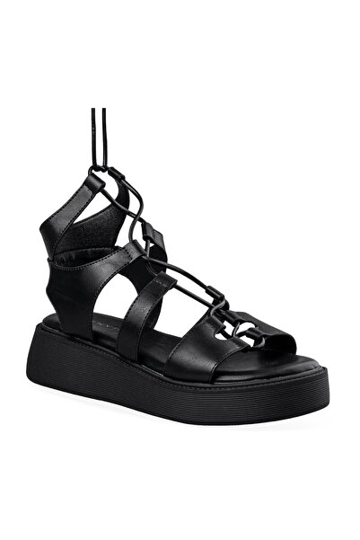 Envie Shoes Γυναικεία Πέδιλα FLATFORM SANDALS E96-21319-34 Μαύρο