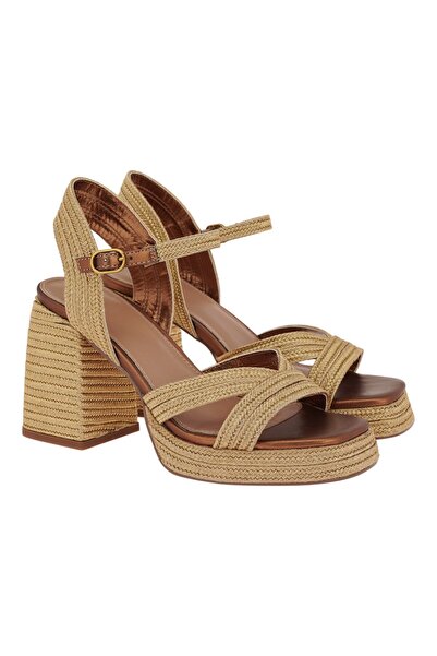 Exe Shoes Πέδιλα Γυναικεία HAVANA-002 594-020 Χρυσό Μπρονζέ W45940205743