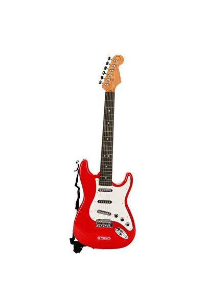 PopŞeker Elektronik Çocuk Rock Gitar – 66 cm Büyük Boy Işıklı ve Sesli Müzik ...