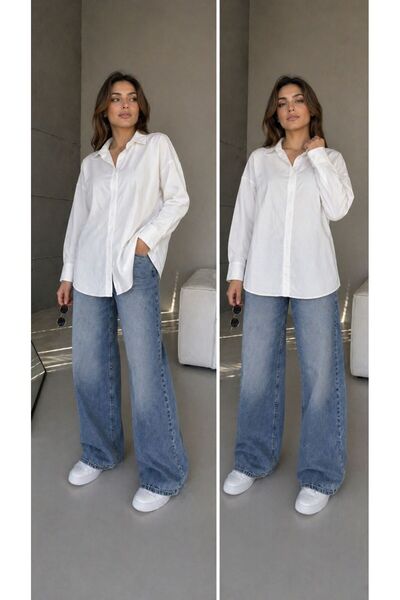 ONE WAY FASHION قميص سادة