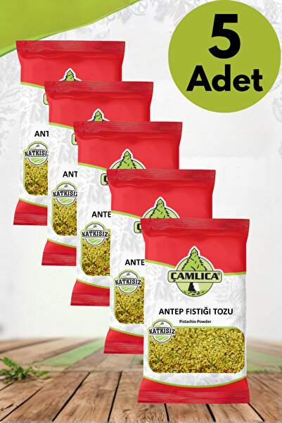 Çamlıca Baharat Antep Fıstığı Tozu Taze Çekilmiş 5 Adet 30 Gr.