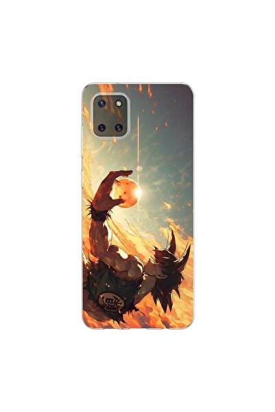 PPKin Samsung Galaxy Note 10 Lite Uyumlu Anime 5/3 Tasarımlı Şeffaf Kılıf