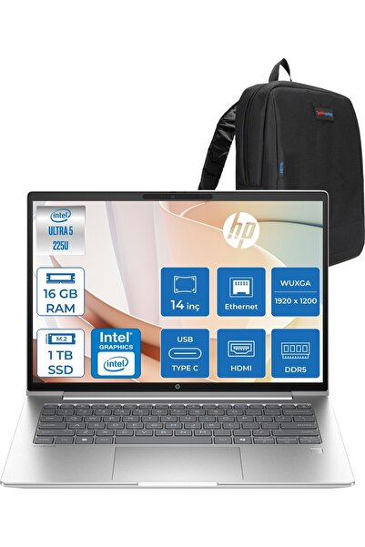 HP Probook 4 G1I Intel Ultra5 225U 16GB Ddr5 1tb SSD 16" Inch Intel® Grafik G...