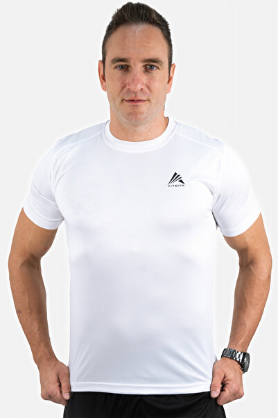 Fitskin Tricou tehnic alb pentru seniori