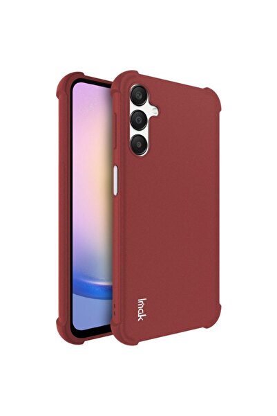 İmak Straight Edge Θήκη Σιλικόνης Red (Samsung Galaxy A25 5G)