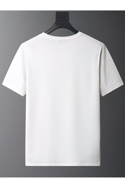 NEVERMİND Dear Combination T-Shirt Music Playing Cat Printed Unisex Oversize 100% Cotton Couple T-Shirt White