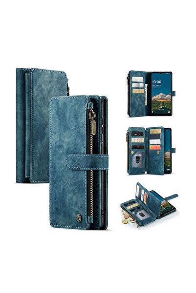 Caseme C30 Multifunctional Θήκη Πορτοφόλι Blue Green (Samsung Galaxy A13 4G)