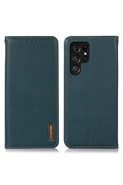 KHAZNEH Δερμάτινη Θήκη Βιβλίο Green (Samsung Galaxy S26 Ultra 5G)