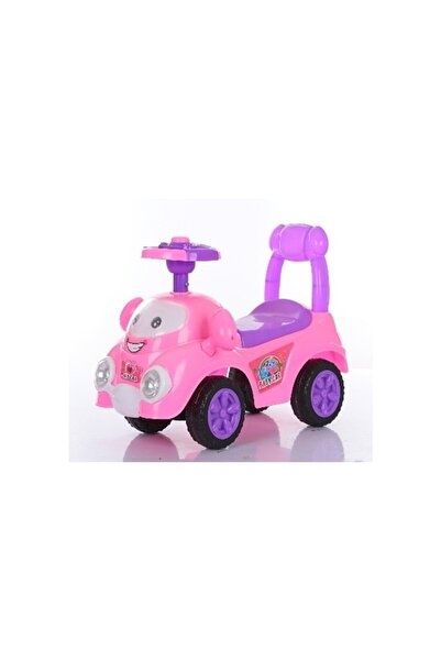 Babycar Детска кола играчка - със светлини и музика, пластмасови колела - лес...