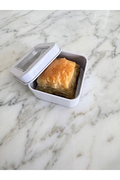 uzeller Hediyelik Metal Kutuda Kare Baklava(1 Dilim)