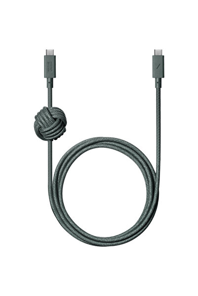 Native Union Cablu Anchor (USB-C - USB-C) 3m, verde