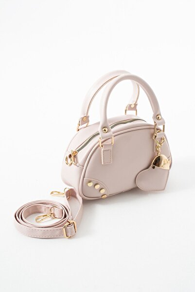 Legend Aksesuar Kadın Belloni Model Mini Boy Oval Kalp Charm Hediyeli El ve O...