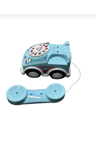 ERTOYS STORE Çevirmeli Arabalı Oyuncak Telefon-sevimli gülen nostaljik telefo...