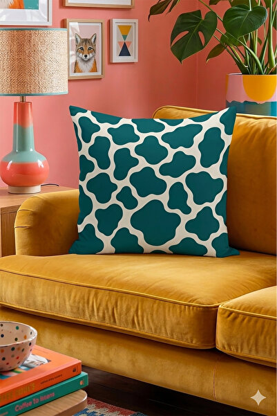 Bertille Home Σειρά Pop Art Κάλυμμα μαξιλαριού διπλής όψης με ψηφιακή εκτύπωση