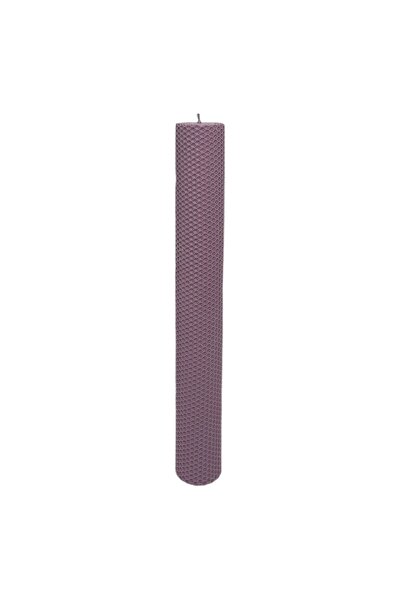 AFO Lumanare ceara naturala tip fagure 41cm mov diametru 5.5cm