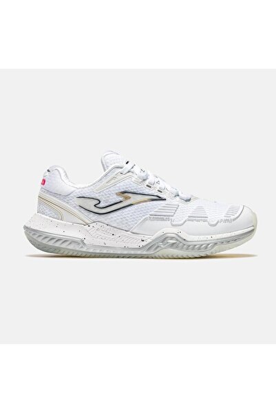 Joma TPOILS2602C Point Kadın Toprak Kort Tenis Ayakkabısı Beyaz