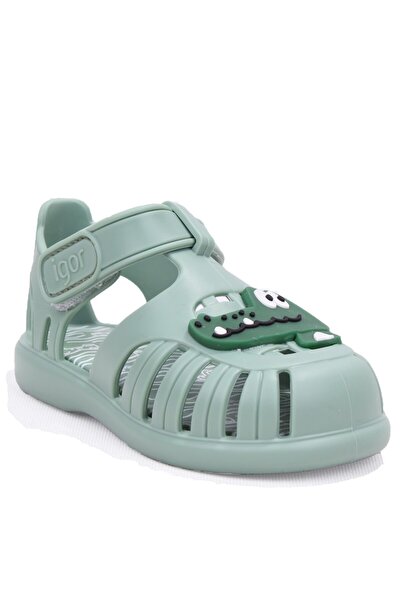 IGOR S10371 Tobby Croco Green Daily Boys' Sandals