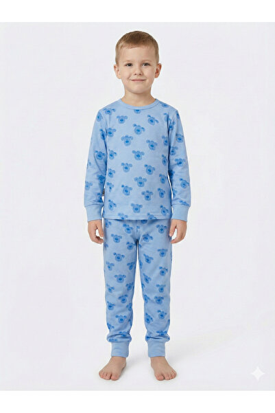 Softify 1.0 Tog Blue Dog Baby & Kids Pajama Set