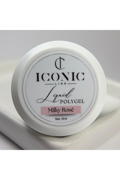 Iconic Line Liquid Polygel - Milky Rose - 15 ml