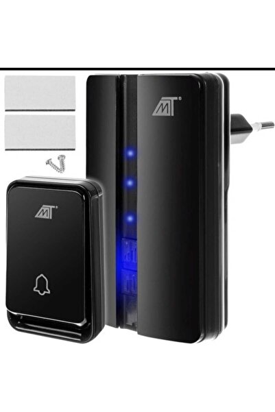 MalTec Wireless Doorbell Waterproof IP44, 51 Tones, Adjustable Volume 90dB
