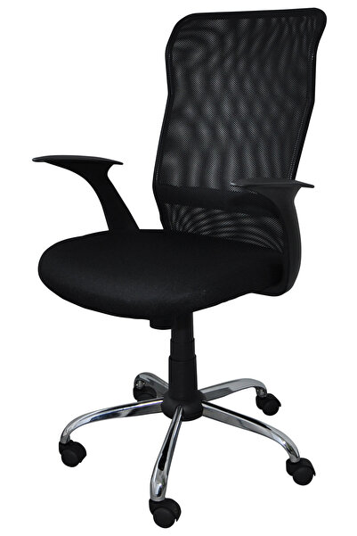 OFFICE products Kancelářská židle, plastová područky, kolečka, síťovaná látka...