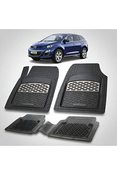 TEAMCAR Mazda CX-7 ER Facelift SUV 2009-2012 Floor Mats | Silver Edition – Te...