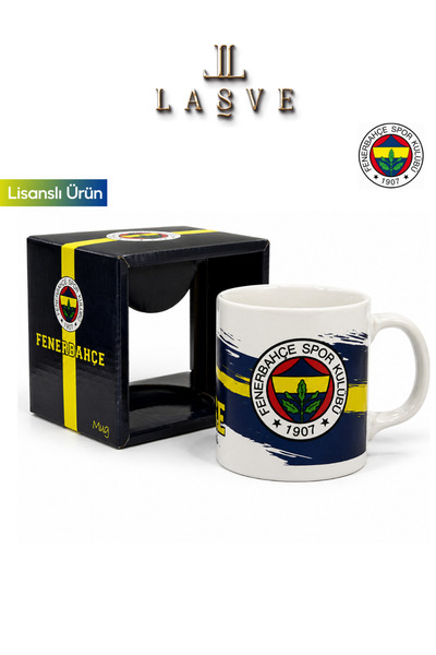 Fenerbahçe YENİ SEZON FENERBAHCE SERAMİK KUPA BARDAK LİSANSLI ÖZEL TASARIM ÖZ...