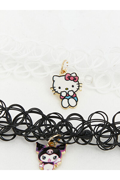 LC Waikiki Hello Kitty Baskılı Kız Çocuk Kolye Seti 2'li